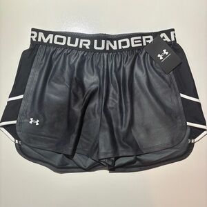 Under Armour Women's Charcoal Athletic Shorts